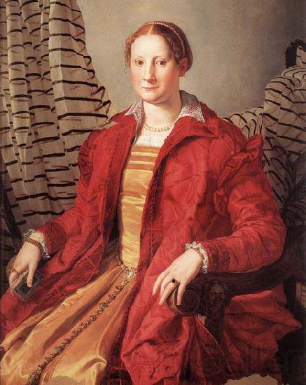 Agnolo Bronzino Portrait of a Lady Norge oil painting art